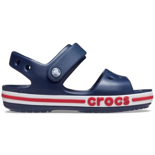 Crocs Unisex Niño Bayaband Sandal K Sandalia, Navy/Pepper, 19/20 EU