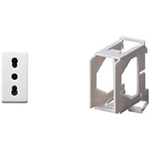 Offerta a tempo: GEWISS - DY01007 Serie System Nr. 1 sopporto per montaggio su guida DIN un modulo compresa con Nr. 1 Presa bivalente - 41% da 8.40 € a 4.99 €