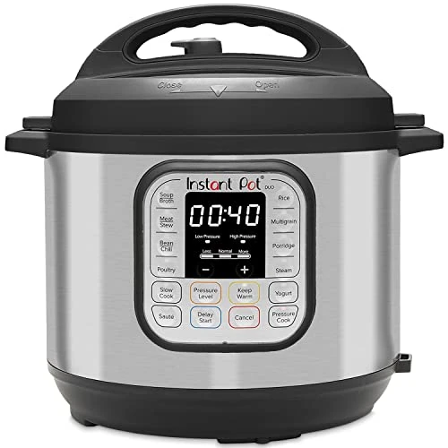 Instant Pot Duo 80 - 7-in-1 Multifunction Pressure Cooker, 8L Stainless Steel