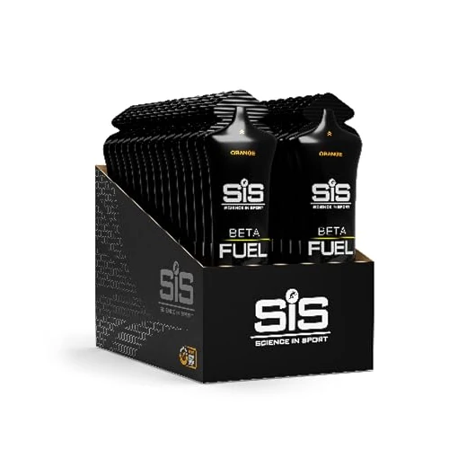Offre limitee: Science in Sport BETA Fuel Dual Source Gel 30x60ml Orange - Gel énergétique avec 40g de glucides - Energy Gel facile à digérer pour une performance optimale de 67.99 EUR a 53.80 EUR (economie 21%)