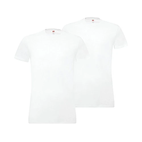 Offre limitee: Levi's Lot de 2 t-Shirts pour Homme, Blanc., XXL de 24.99 EUR a 21.90 EUR (economie 12%)