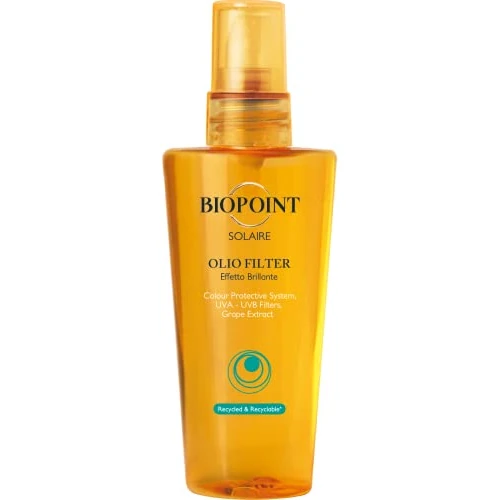 Offerta a tempo: Biopoint Solaire - Spray On Oil, Olio Capelli Solare Senza Risciacquo, Azione Idratante e Nutriente, Dona Protezione dalla Secchezza e Luminosità, Effetto Glossato, 100 ml - 30% da 6.90 € a 4.82 €
