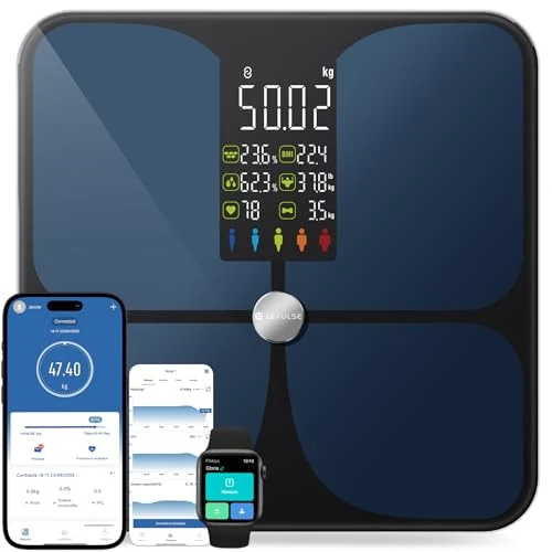 Beperkte aanbieding: Lichaamsvetweegschaal, Digitale Lichaamsgewicht Weegschaal Weegschaal met Slimme BMI-Schaal van 59.99 EUR naar 59.99 EUR (besparing 0%)