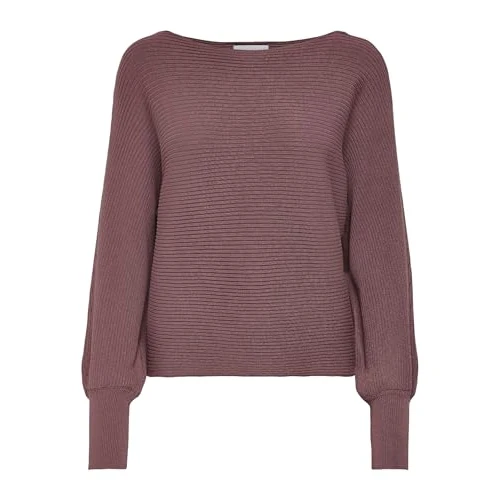 ONLY Women's ONLADALINE Life L/S Short PULLO KNT NOOS Pullover Sweater, Rose Brown, M