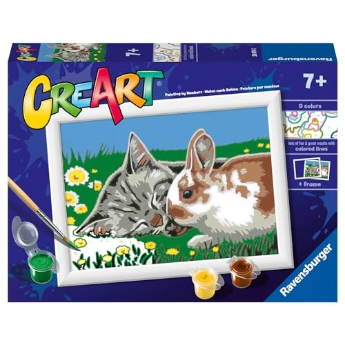 Limited-time offer: Ravensburger, CreArt, Rest on The Mado, Paint by Numbers, Creative Set for Boys and Girls, 2 Brushes and 1 Frame, Recommended Age 7+ from 17.99 GBP to 17.99 GBP (save 0%)