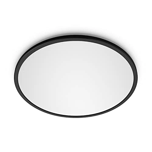 Zeitlich begrenztes Angebot: PHILIPS LED SceneSwitch Deckenleuchte (15 W), 3 Helligkeitsstufen, warmweißes Licht, energiesparende Raumbeleuchtung mit EyeComfort, schwarz, 25cm von 21.27 € auf 20.20 € (5% Rabatt)