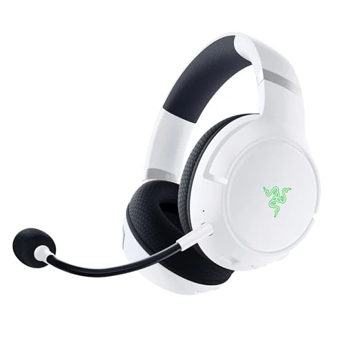 Oferta ograniczona: Razer Kaira Pro - bezprzewodowy zestaw słuchawkowy do konsoli Xbox Series X i mobilnych konsol Xbox Gaming (50mm przetworniki, mikrofon HyperClear Supercardioid, specjalny mikrofon) Biały z 426.29 EUR na 426.29 EUR (znizka 0%)