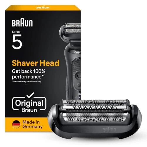 Offerta a tempo: Braun Serie 5 54B, Testina Braun Serie 5 ORIGINALE Per Rasoio Elettrico Barba, Recupera il 100% Delle Prestazioni Del Tuo Regolabarba Uomo, Compatibile Con i Rasoi Series 5 50-, 51-, 52- - 67% da 59.99 € a 19.99 €
