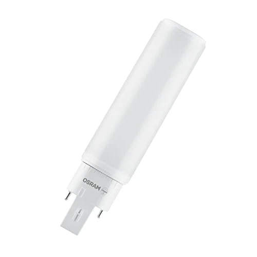 Offerta a tempo: OSRAM DULUX D LED EM & AC MAINS/Tubo LED: G24d-2, Lunghezza: 148 mm, 7 W, 18 W sostituzione per, opaco, Warm White, 3000 K,Confezione da 1 - 36% da 10.49 € a 6.74 €
