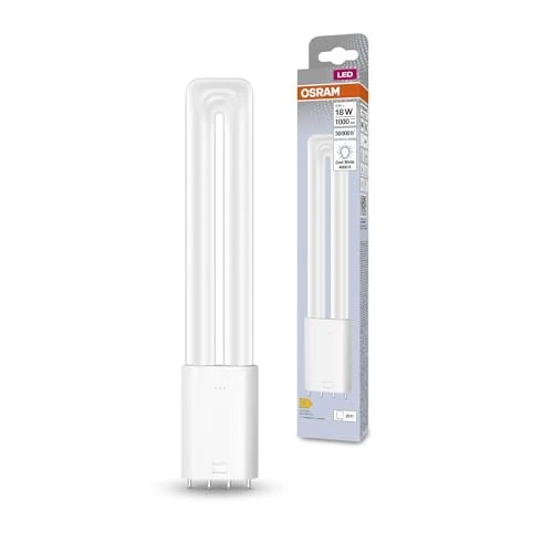 Begrenztes Angebot: OSRAM DULUX L18 LED-Lampe für 2G11 Sockel, 8 Watt, 1000 Lumen, Kaltweiß (4000K), Ersatz für herkömmliche 18W-Dulux Leuchtmittel von 14.93 EUR auf 11.20 EUR (Rabatt 25%)