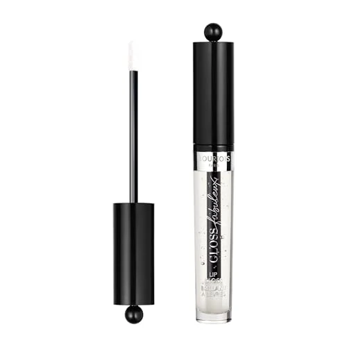 Offerta a tempo: Bourjois Gloss Fabuleux, Lucidalabbra Effetto Balm Ultra Brillante e Idratante Fino a 24 Ore, 01 Glow’bally Chic - 69% da 15.00 € a 4.60 €