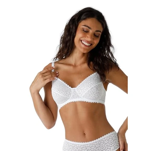 Tijdelijke aanbieding: Lovable Value Elegance beha zonder beugel voor dames, Wit, 40 / 6D van 24.64 EUR naar 24.64 EUR (korting 0%)