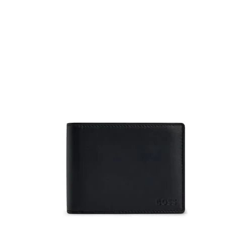 Hugo Boss Cartera Arezzo para Hombre, Color Negro, Talla ONESI