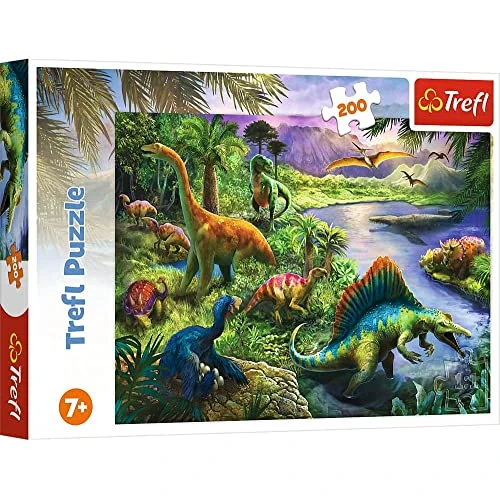 Offre limitée : Trefl - Puzzle - Dinosaures Prédateurs 200 Pièces, pour Enfants à partir de 7 Ans de 8.99 € à 8.99 € (0.00% de remise)