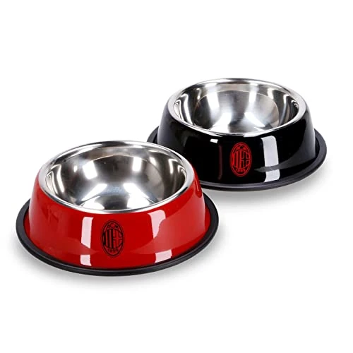 Tijdelijke aanbieding: AC Milan Only4fan S.r.l. PETBOWLACMILAN18 cm halswarmer, zwart, eenheidsmaat voor volwassenen van 21.85 EUR naar 21.85 EUR (korting 0%)