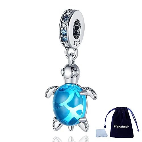 Pandach Beaded Gifts for Women - 925 Sterling Silver Pendant with CZ Gemstones, Girls Jewelry Bracelets And Necklace