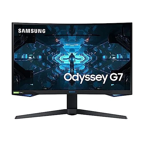 SAMSUNG Odyssey G7 28'' Ecran PC Gaming, Dalle VA 28", Résolution UHD 4K (3840 x 2160), 144Hz, 1ms, GSYNC Compatible, AMD FreeSync Premium Pro, HDR400, Noir