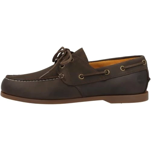 Oferta limitada: Timberland Hombre Náuticos De Piel Cedar Bay, Dark Brown, 41.5 EU de 110.00 € a 85.19 € (ahorro 23%)