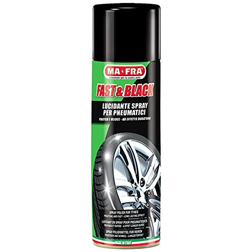 Oferta limitowana: Ma-Fra, Fast & Black, Antystatyczny Spray do Polerowania opon, Praktyczny, Szybki, Ożywia Oryginalny Kolor Opon, Zapobiega pękaniu, Rozmiar 200 ml z 71.83 zł na 71.83 zł (oszczędź 0.00%)