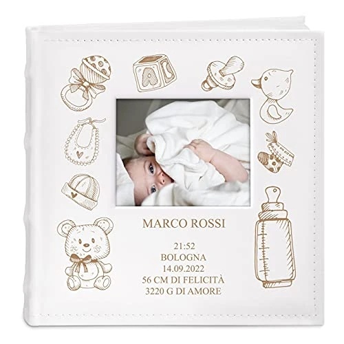 Offerta a tempo: Maverton Album Foto Personalizzato, Copertina in Pelle - 0.00% da 31.90 € a 31.90 €