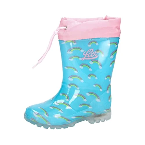 Limited-time offer: Lico Power Blinky, Rain Boot, türkis/rosa, from 6.27 £ to 6.27 £ (save 0.00%)