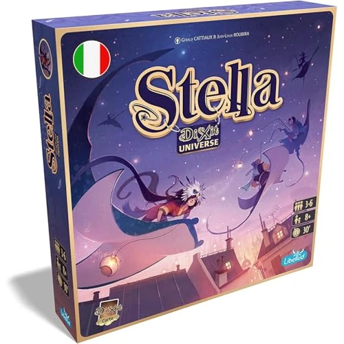 Offerta a tempo: Asmodee - Stella: Dixit Universe, Gioco da Tavolo di Immaginazione e Fantasia, 3-6 Giocatori, 8+ Anni, Edizione in Italiano - 50% da 34.99 € a 17.50 €