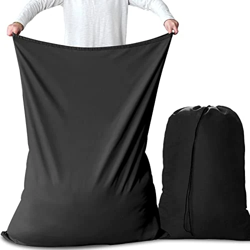 Offerta a tempo: AiQInu Grandi Sacchi da Biancheria Coulisse Sacco della Biancheria Pieghevole Borsa della Lavanderia, 70 x 115 cm,2 pz - 0.00% da 20.15 € a 20.15 €