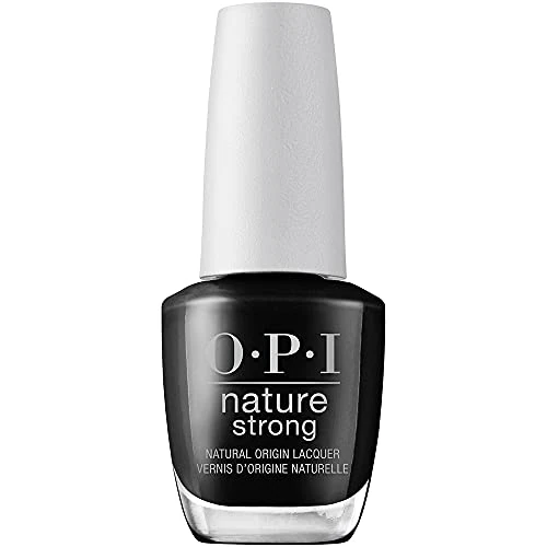 Offerta a tempo: OPI Nature Strong Onyx Skies - Smalto per Unghie Vegano* Nero - Durata Fino A 7 Giorni - Brillantezza intensa- 15 ml - 39% da 20.20 € a 12.37 €