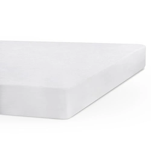 Zeitlich begrenztes Angebot: SWEET HOME - Matratzenbezug 90 x 200 aus Jersey und Baumwolle, antibakteriell, schweißhemmend und knitterfrei – Waschbarer Bezug mit elastischen und anpassungsfähigen Ecken, 90 x 200 x 25 cm, Weiß von 8.68 € auf 8.68 € (0.00% 