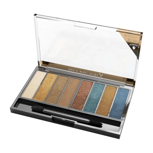 Offerta a tempo: Max Factor Masterpiece Nude Palette, 8 Ombretti dal Colore Intenso, Formula Cremosa Sfumabile, 3 Finish, Tonalità Peacock Nudes - 12% da 11.50 € a 10.16 €