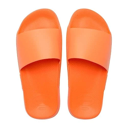Havaianas Slide Classic, Tongues Mixte, Begonia Orange, 33/34 EU