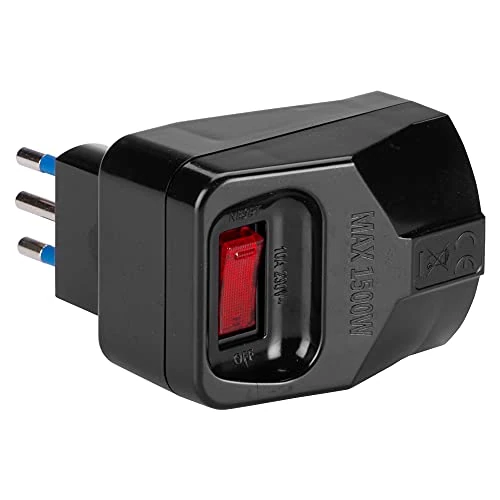 Oferta limitada: Poly Pool PP2388.1 - Adaptador multiusos, 10 A, 1 conector hembra multiestándar, color negro de 5.40 € a 5.40 € (ahorro 0.00%)