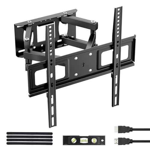 Limited-time offer: GRIFEMA GB1004-1 TV Wall Bracket for 26-65 inch, Swivel, Tilt, Extendable TV Wall Mount with HDMI Cable, up to 35kg, Max VESA 400x400mm, Universal and Slim for Flat & Curved TVs from 28.99 GBP to 28.99 GBP (save 0%)