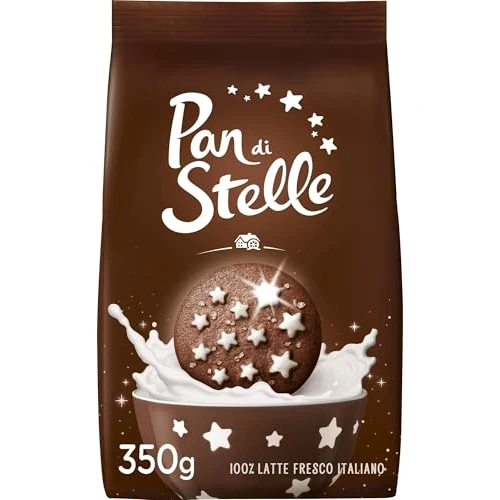 Offerta a tempo: Pan di Stelle Biscotti Frollini con Cacao, Cioccolato e Latte Fresco Italiano — 13% da 2,00 € a 1,75 €
