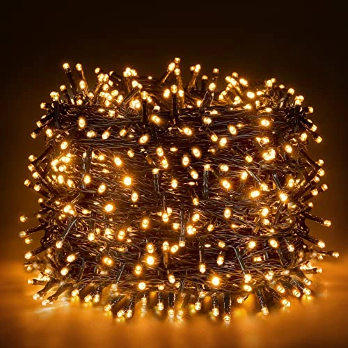 Oferta limitada: Ulinek Luces Navidad Exterior, 100M 1000LED Guirnaldas Luces, Blanco Cálido de 64.99 € a 64.99 € (ahorro 0.00%)