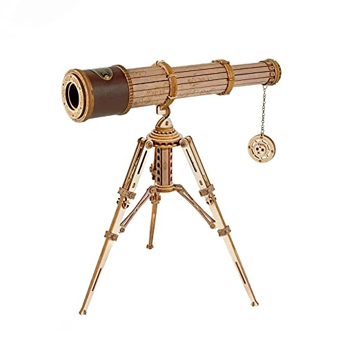 Limitiertes Angebot: ROKR 3D Holzpuzzle Monokulares Teleskop Holz Modellbau Wissenschaft Geschenke für Erwachsene Kinder über 14 Jahre 314 Teilen, Monocular Telescope von 32.99 EUR auf 26.39 EUR (Spare 20%)