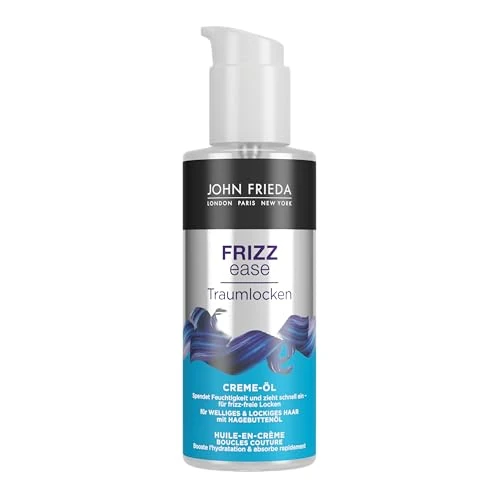 John Frieda Dream Curls - Cream Oil - For Frizz-Free Curls - From the Frizz Ease Series, 100 ml