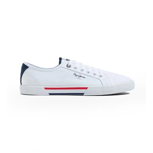Offerta a tempo: Pepe Jeans Scarpe di Base Brady Bianche - 41% da 54.90 € a 32.29 €
