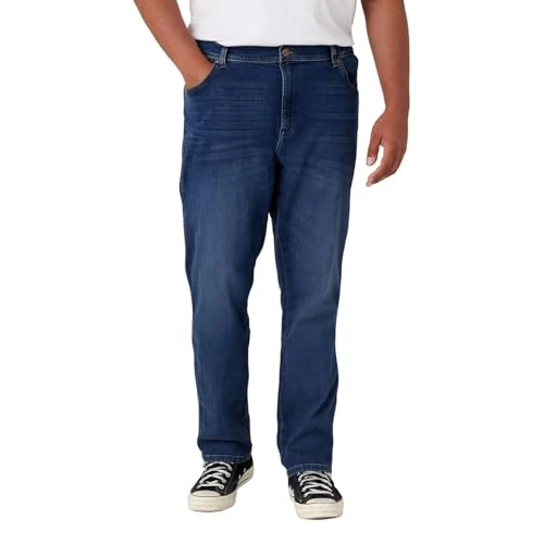 Wrangler Texas Slim, Jeans Uomo, Silkyway, 42W / 34L