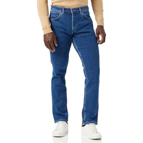 Offerta a tempo: WRANGLER - Jeans Uomo - Vestibilità Dritta Regular - Greensboro - The Stone Ride - 26% da 89.95 € a 66.99 €