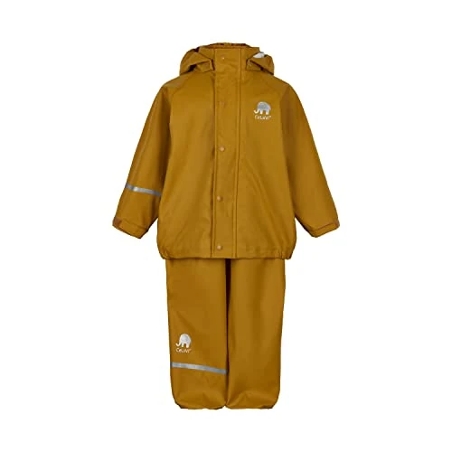Offre limitée : Celavi Basic PU Rain Set Blouson de Pluie, Buckthorn Brown, 130 cm Mixte Enfant de 54.39 € à 54.39 € (0.00% de remise)
