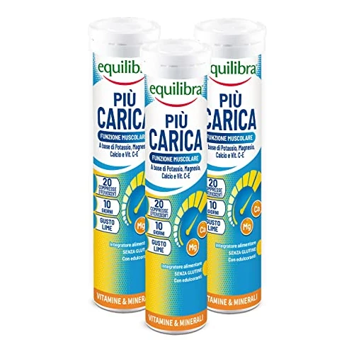 Offerta a tempo: Equilibra Integratori Alimentari, Più Carica — 25% da 11,49 € a 8,62 €