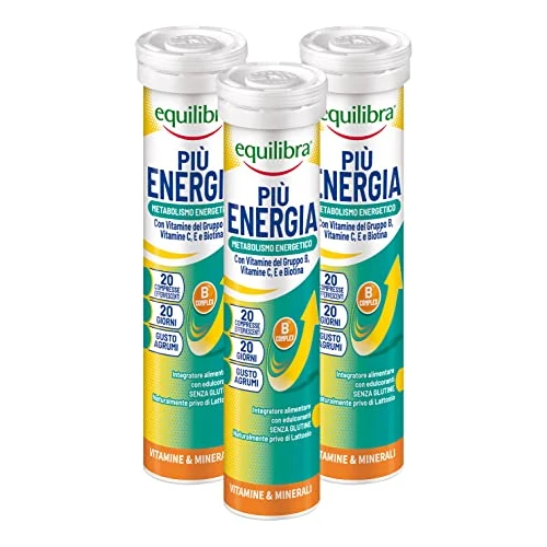 Offerta a tempo: Equilibra Integratori Alimentari, Più Energia — 25% da 11,49 € a 8,62 €