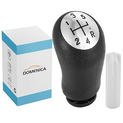 Offre limitée : DOMENICA 5 Vitesses Pommeau de Levier de Vitesse Compatible pour Renault Clio 3 Clio 4 Megane 2 Scenic 2 Laguna 2 Dacia Modus Kangoo de 11.99 € à 11.99 € (0.00% de remise)