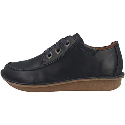Limited-time offer: Clarks Women's Funny Dream Oxford, Navy Leather, 4 UK from 67.90 GBP to 67.90 GBP (save 0%)