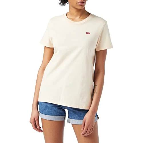 Levi's The Perfect Tee, T-Shirt Donna, Peach Puree, XXS