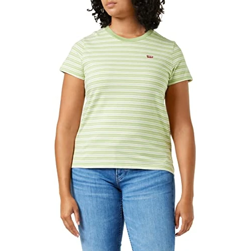 Levi's Perfect Tee T-Shirt dames, THYME RESEDA, XXS