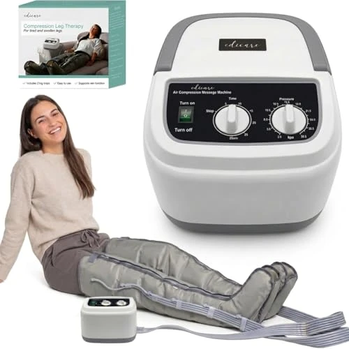 Offre limitée : Edicare, Bottes Pressothérapie, Drainage Lymphatique, Appareil de Massage, Jambes Pieds Fatigués, Massage et Relaxation, Facile à Utiliser, Eficacité Professionnelle (Dispositif et boucles de jambe) de 218.49 € à 218.49 € (0.00% de remise)