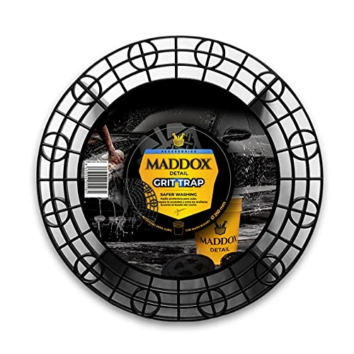 Offre limitée : MADDOX DETAIL –Grit Trap |Diamètre 26cm Hauteur 6cm |Grille Protectrice pour Seau de Nettoyage Voiture|Évite Les Rayures et Sépare la Saleté Pendant Le Lavage|Nettoyant Voiture Extérieur et Intérieur de 12.69 € à 12.69 € (0.00% de remise)