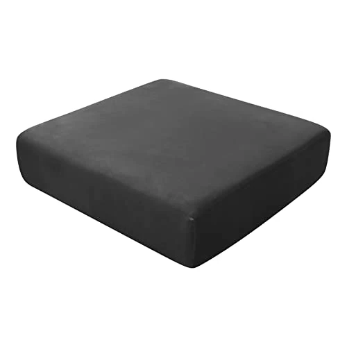Offerta a tempo: BXFUL Copriseduta Divano Copri Elastico Cuscini Seduta Sedie Arredamento Copricuscini Coprisedie Telo Impermeabile Coprisedia Cuscino Elasticizzato Copricuscino Divani (1 Posto,Nero) - 0.00% da 10.79 € a 10.79 €